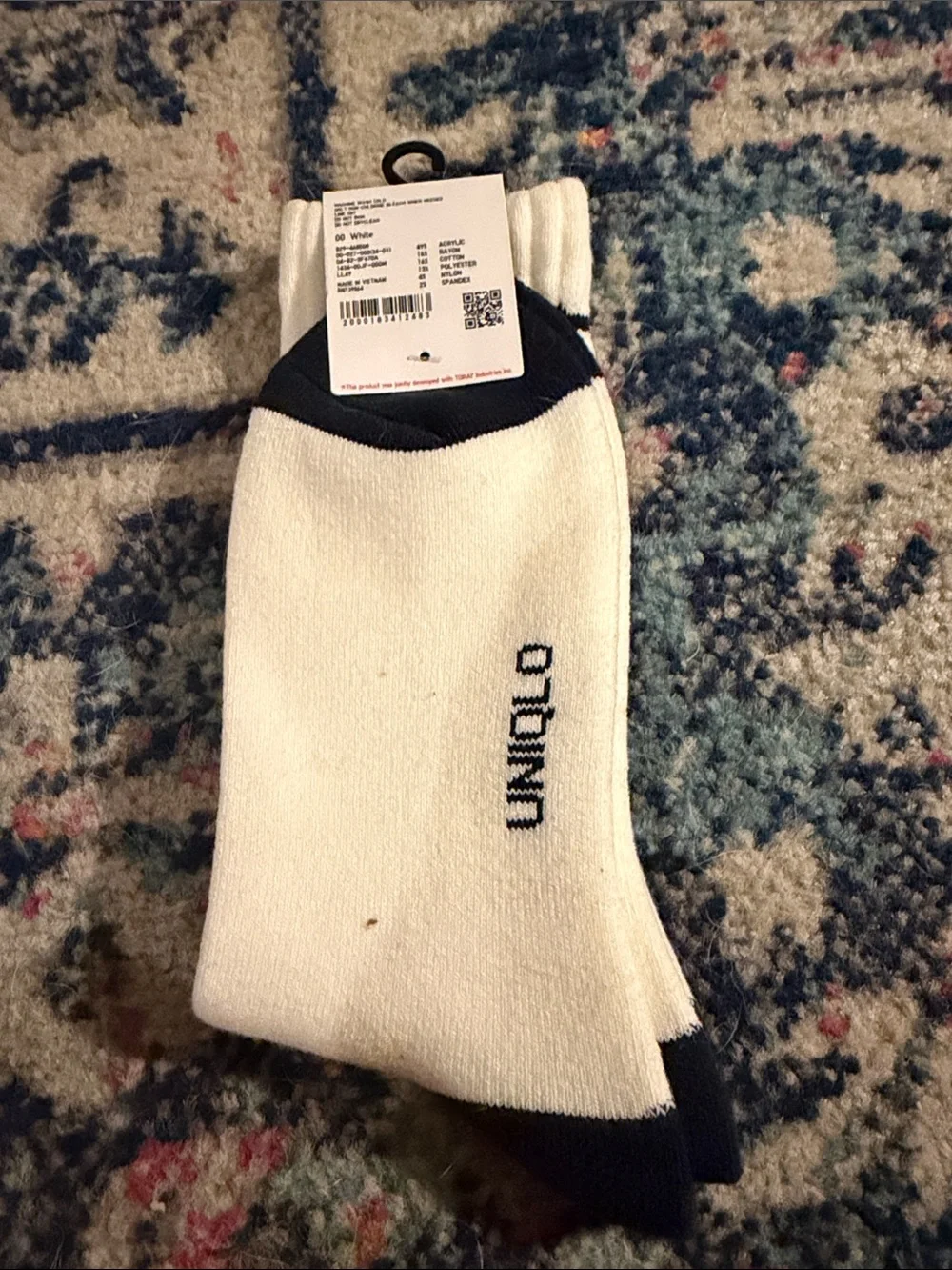 NWT Uniqlo Heattech men’s sock